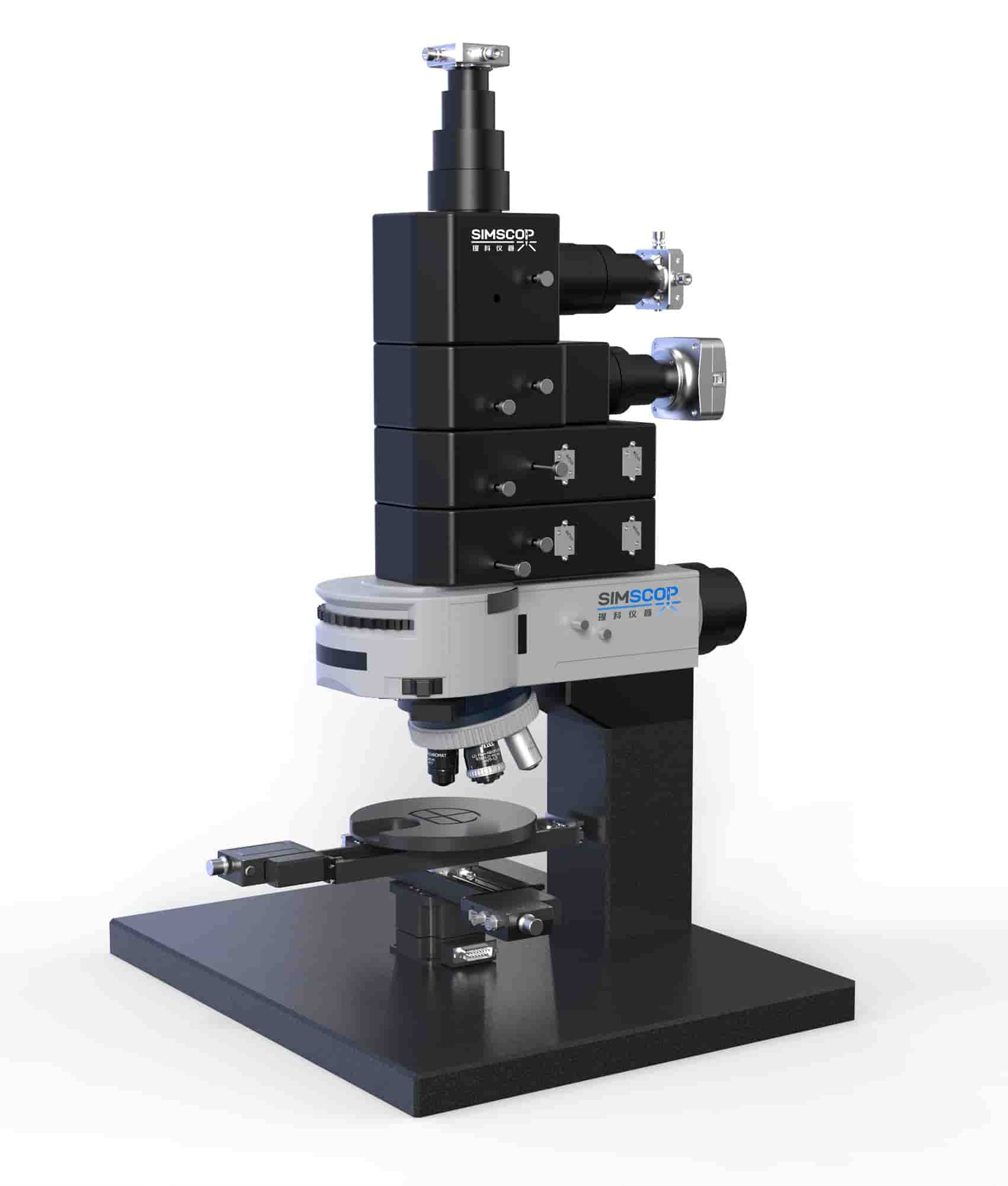 SIMSCOP Dual-Optical Raman & PL Confocal Upright Microscope